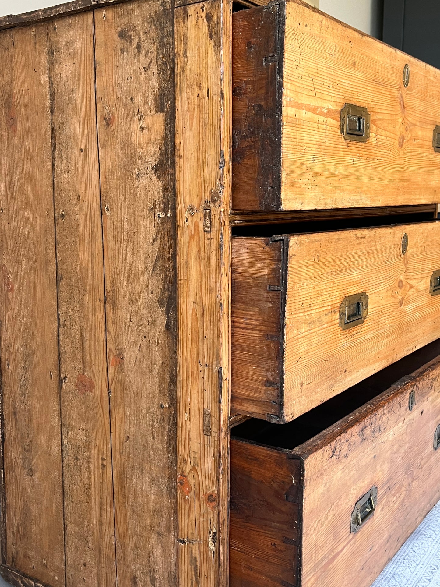 Campaign Style Drawers.