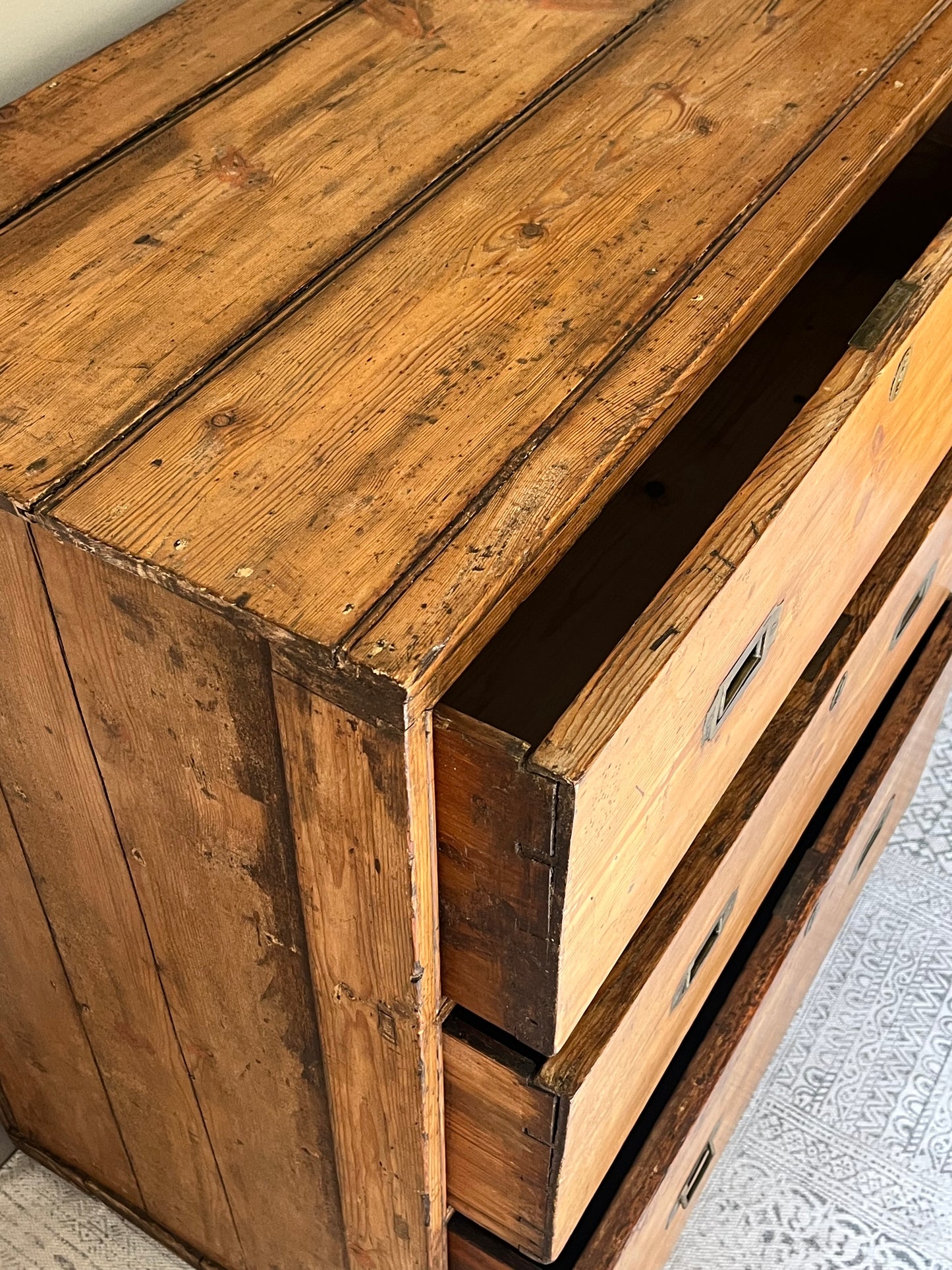 Campaign Style Drawers.