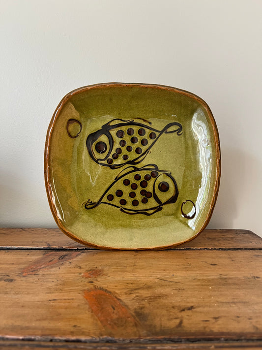 Studio Pottery Plate.