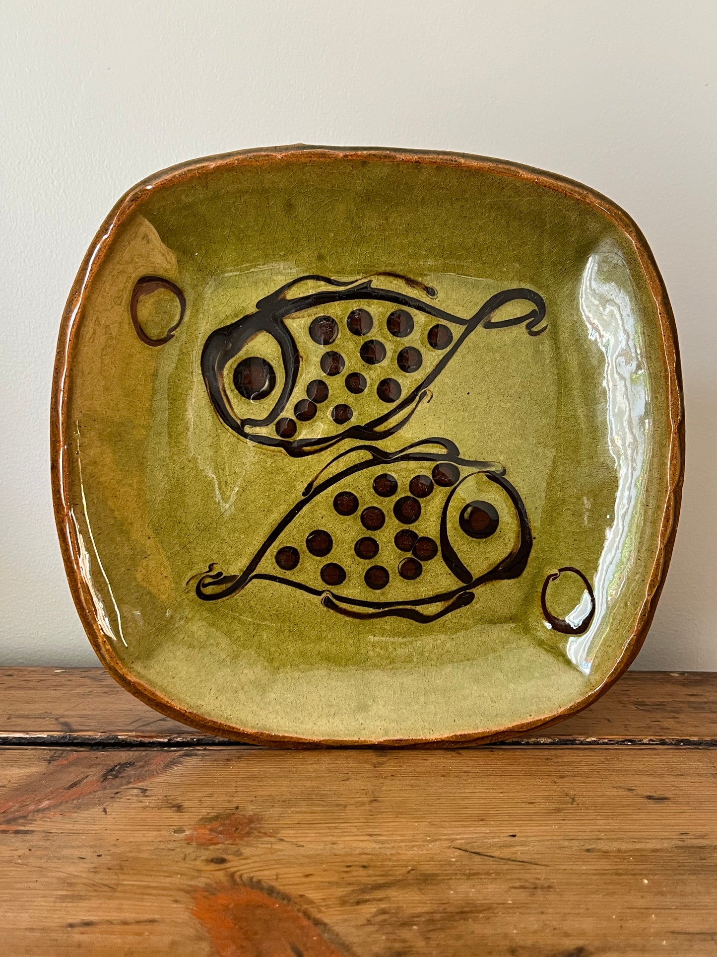 Studio Pottery Plate.