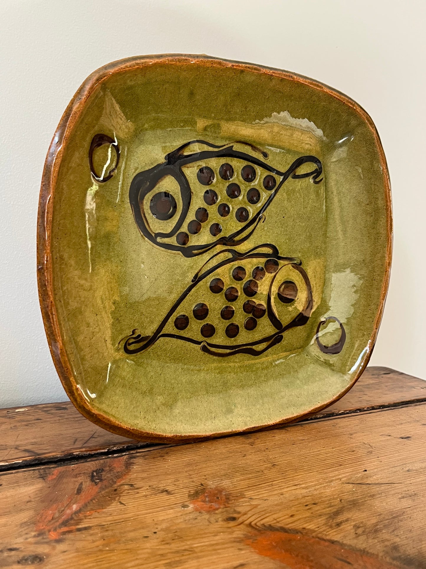 Studio Pottery Plate.