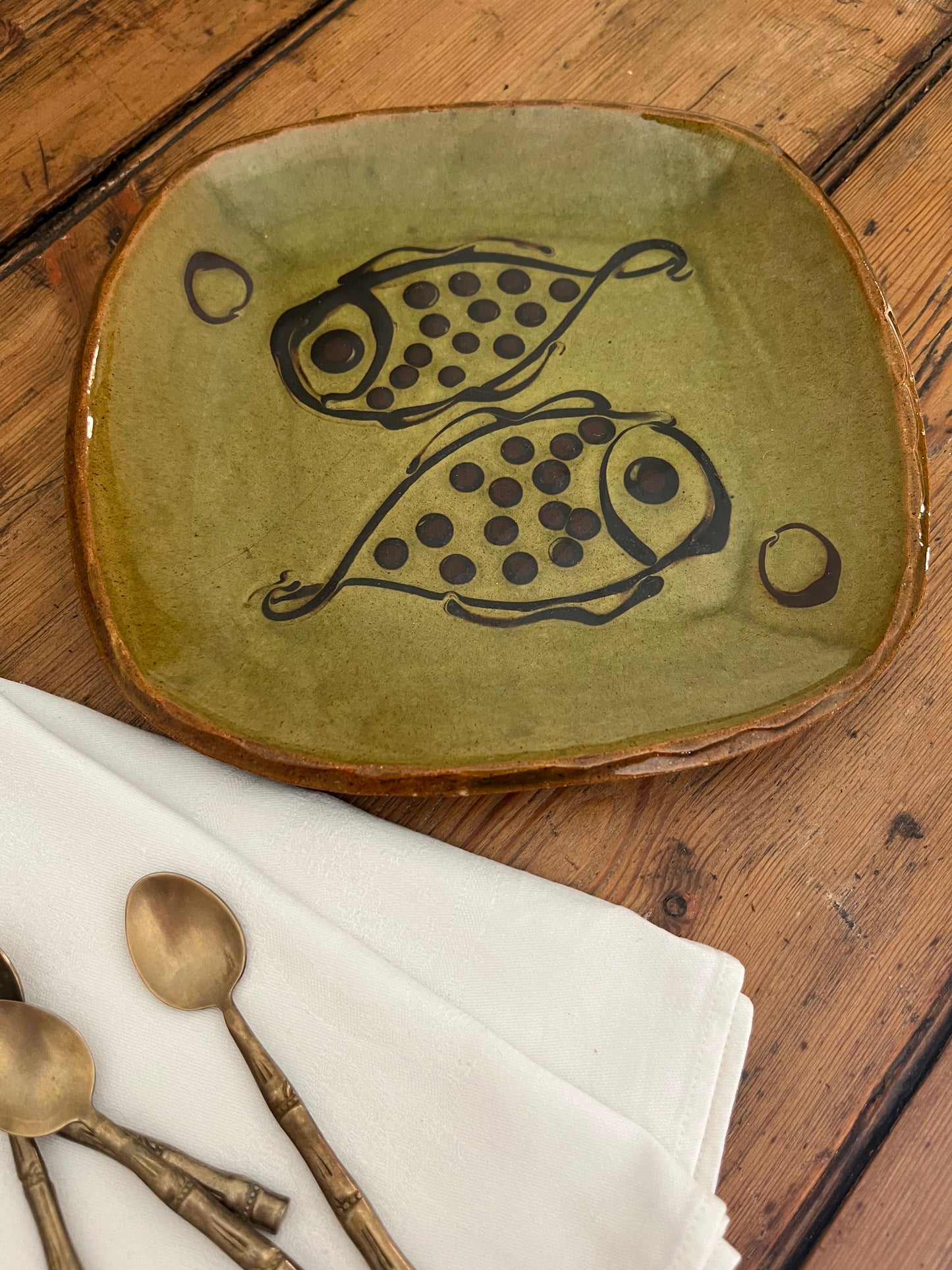 Studio Pottery Plate.