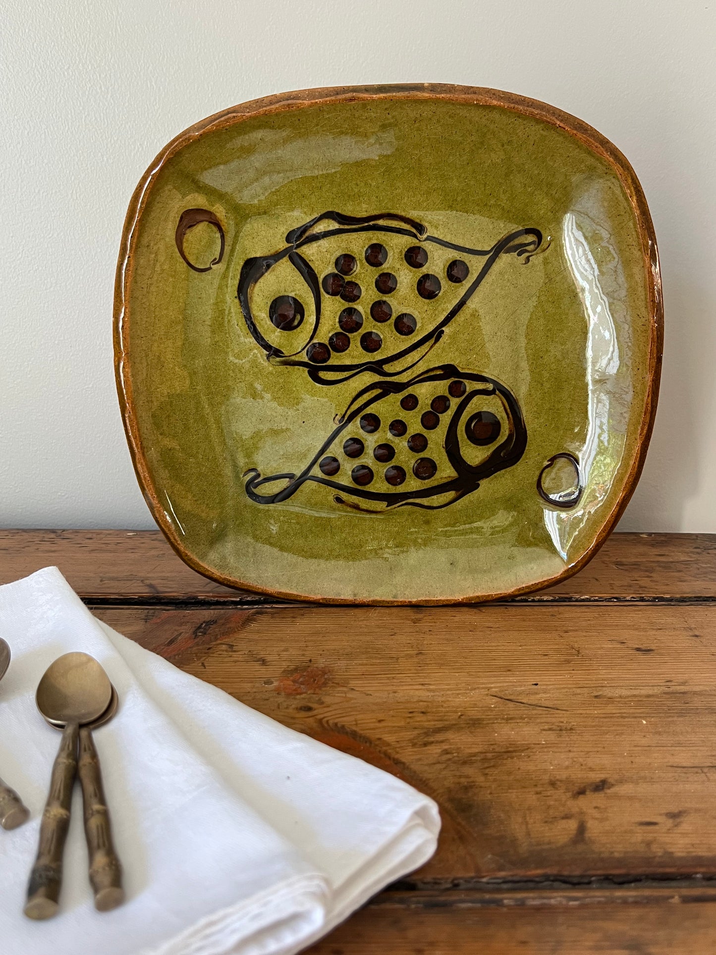 Studio Pottery Plate.