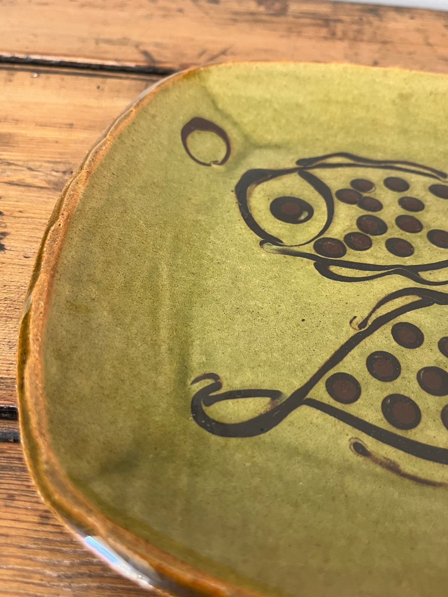 Studio Pottery Plate.
