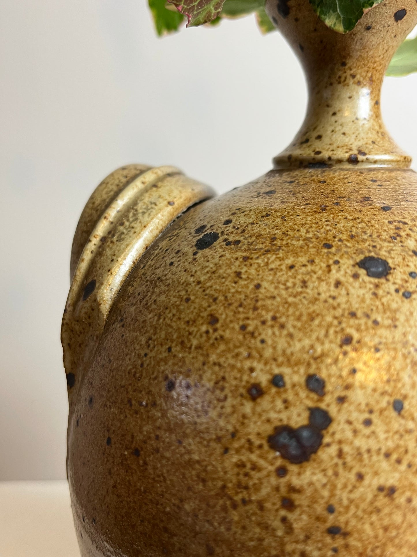 French Walnut Oil Pot.