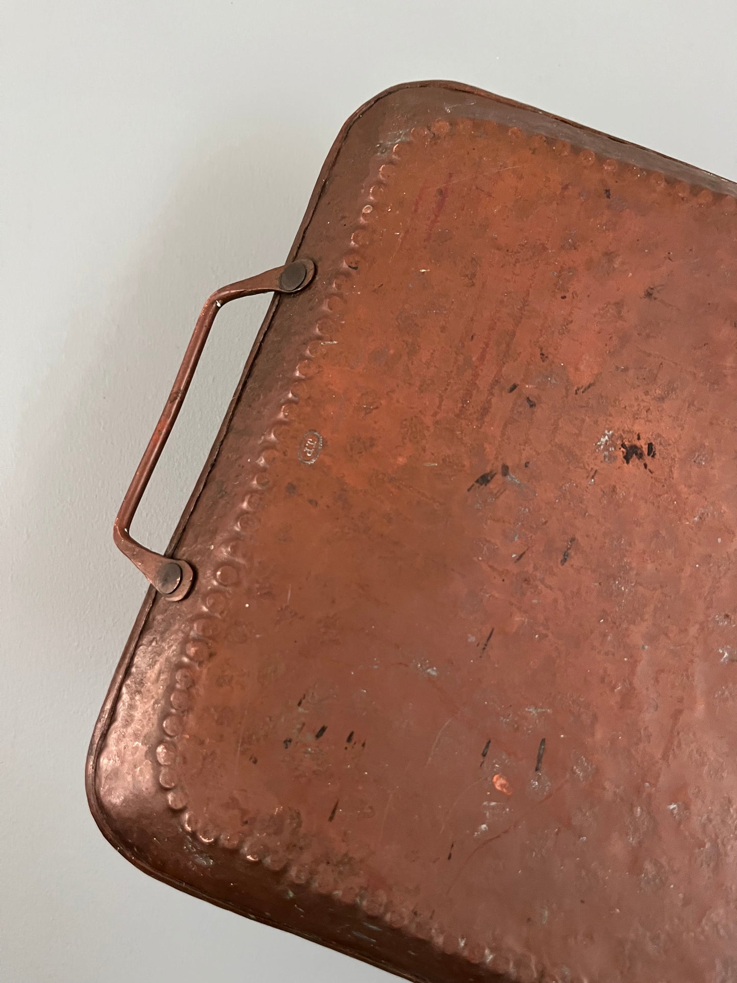 Arts and Crafts Newlyn Copper Tray.
