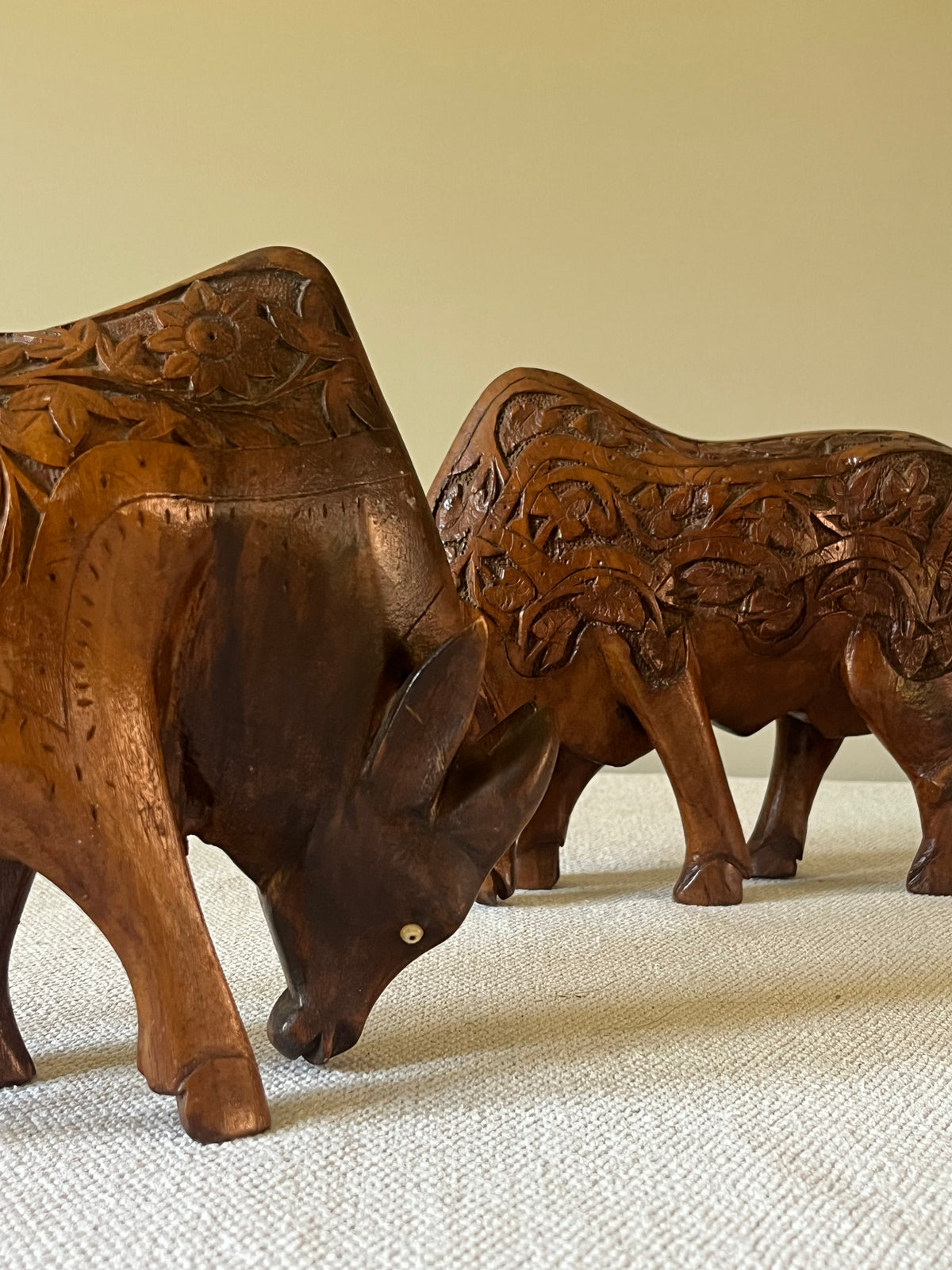 Carved Bison.