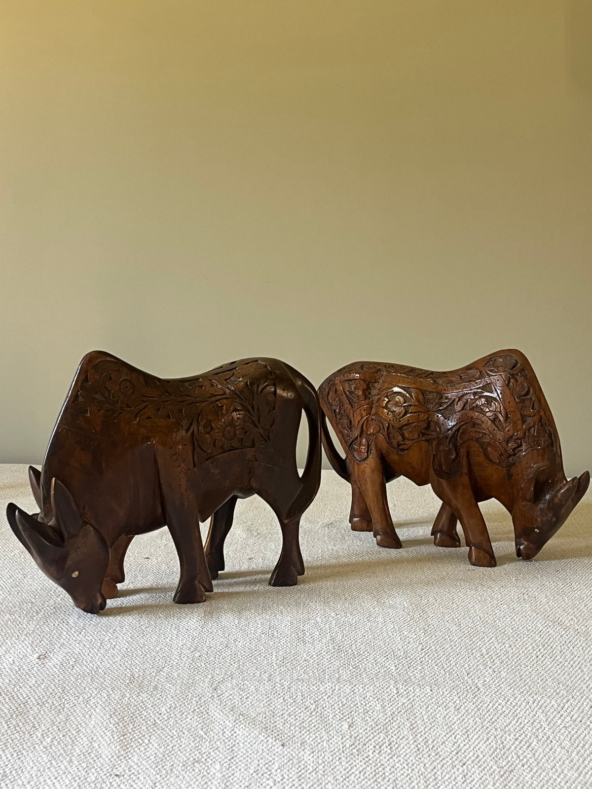 Carved Bison.