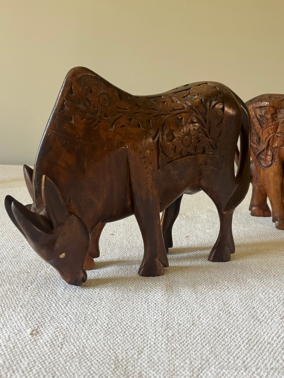 Carved Bison.
