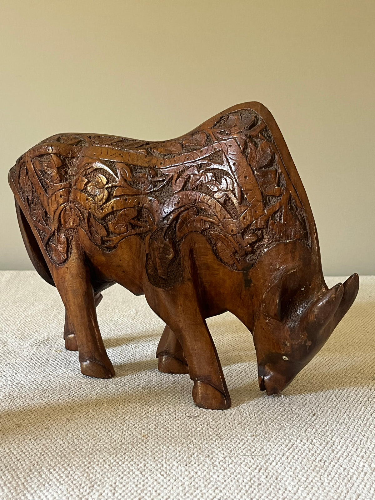 Carved Bison.
