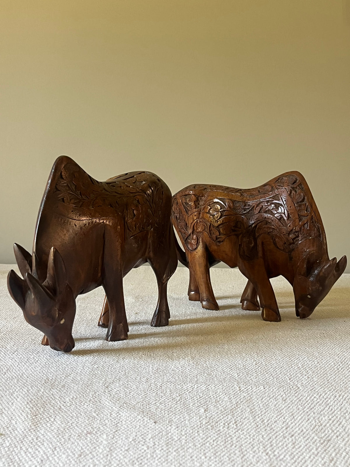 Carved Bison.