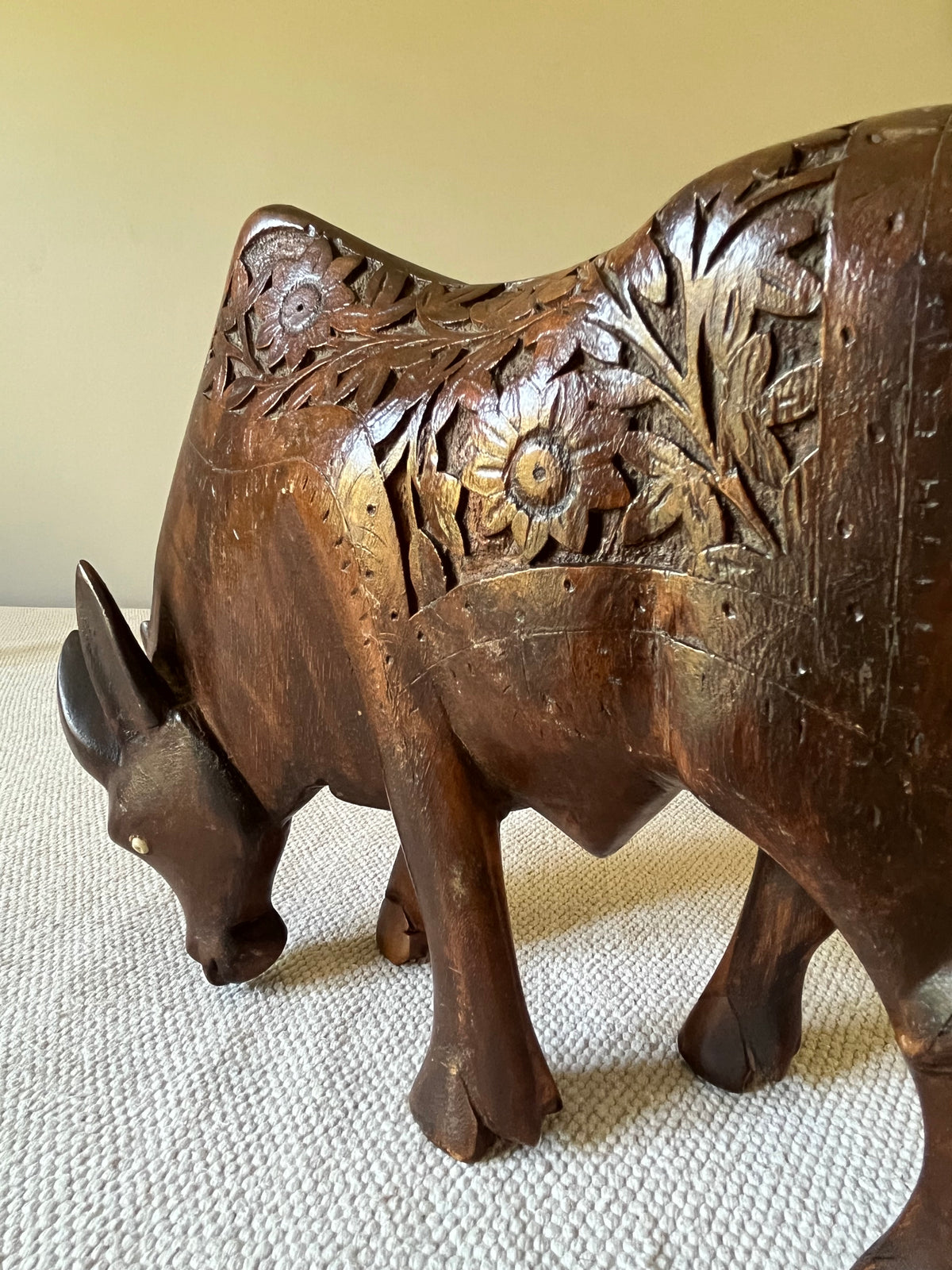 Carved Bison.