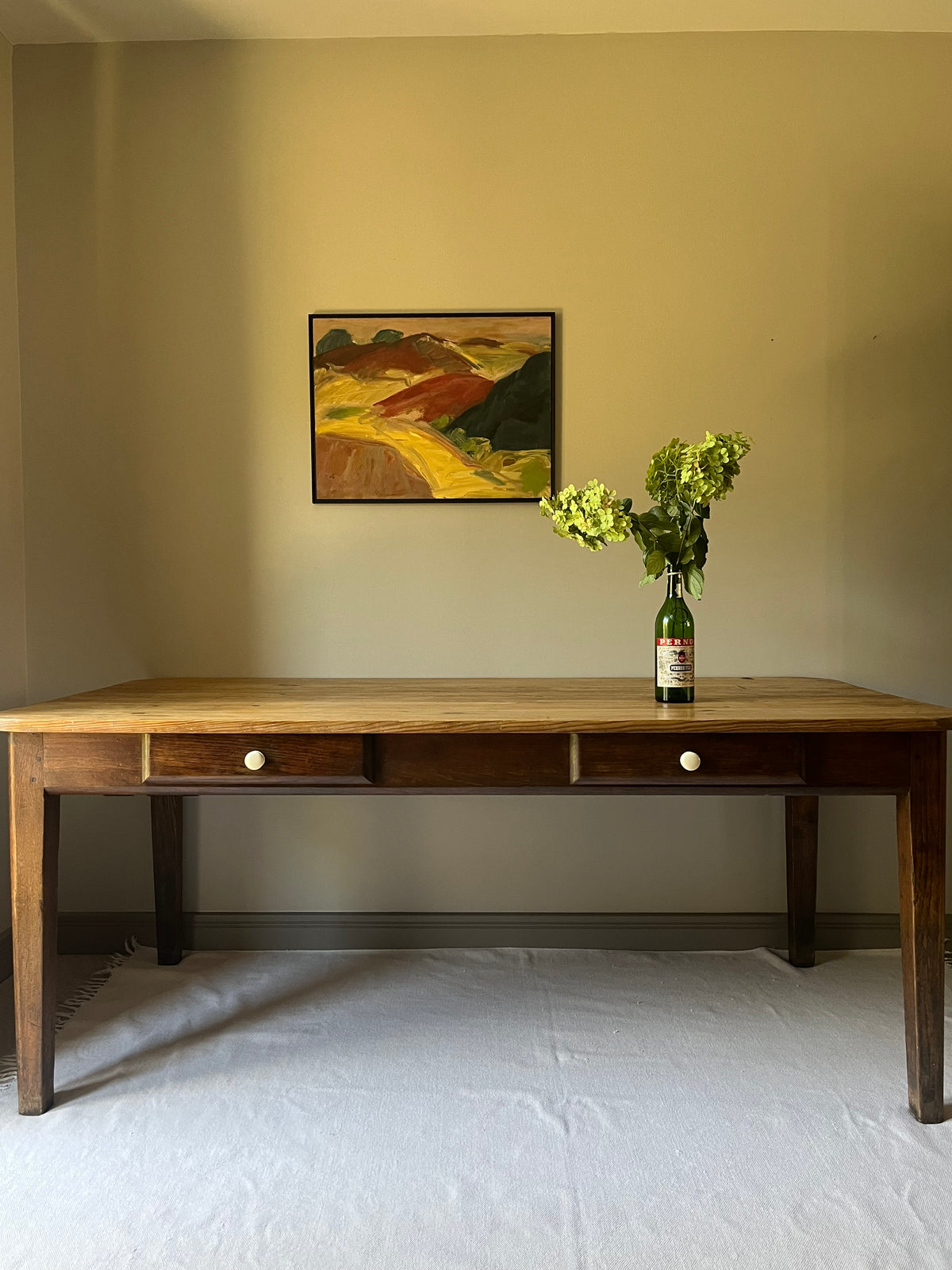 French Country Farmhouse Table.