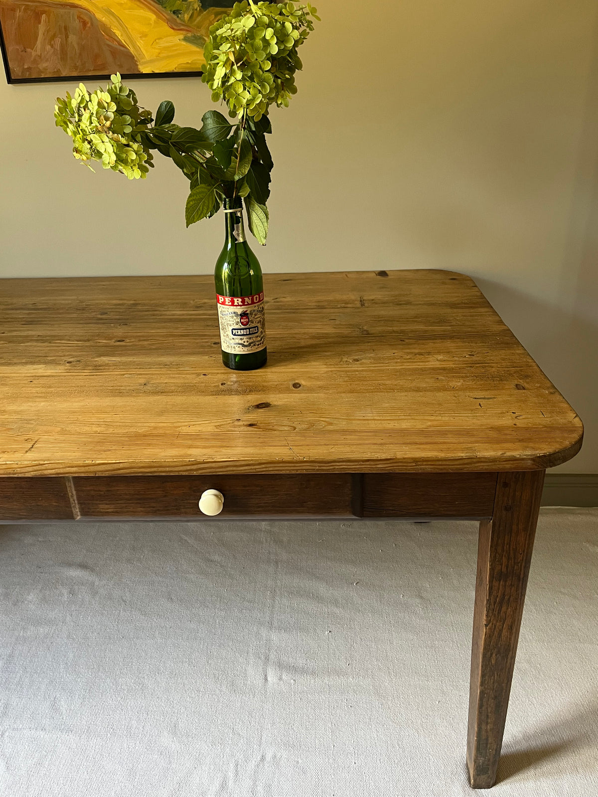 French Country Farmhouse Table.