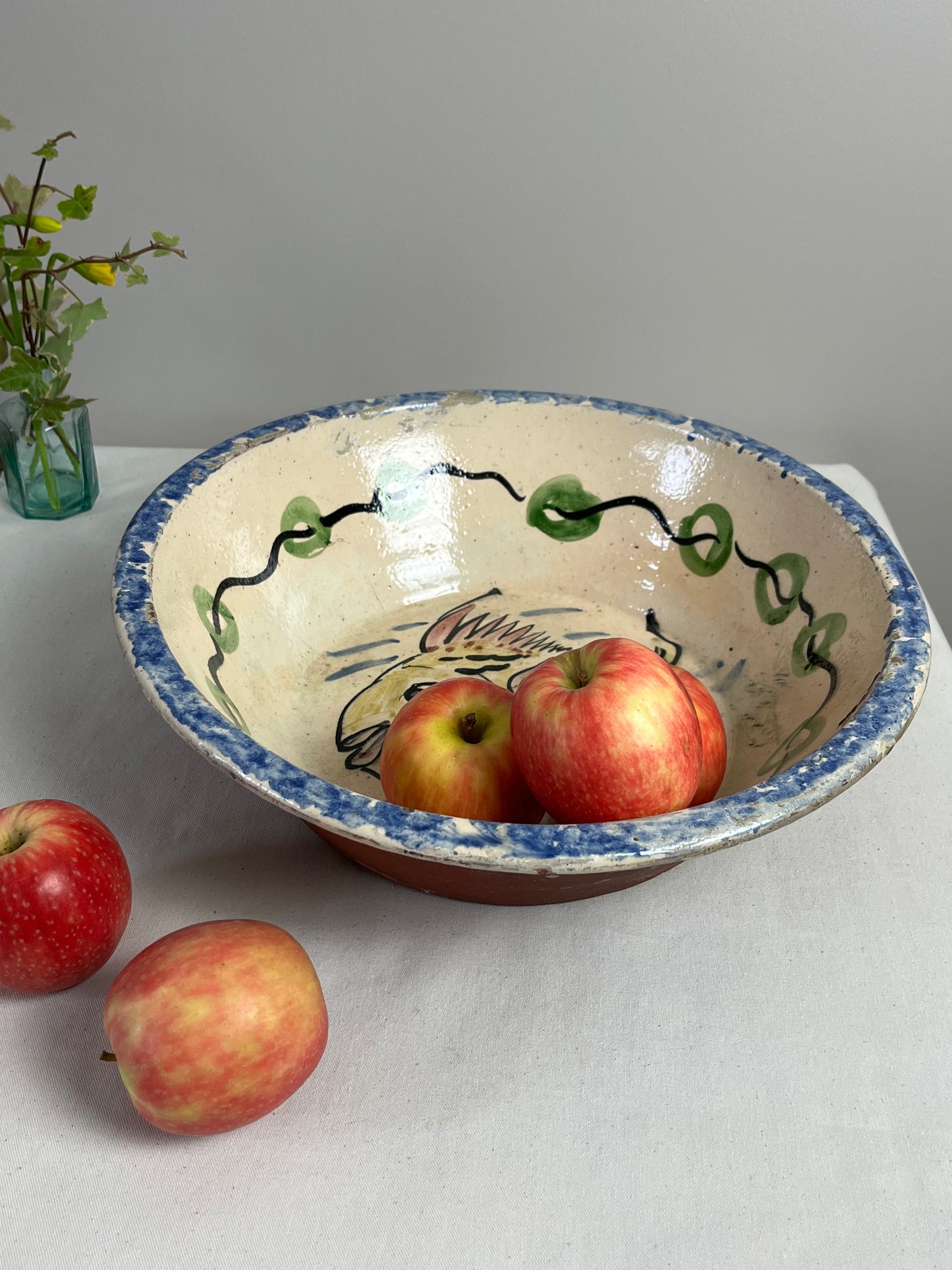French Terracotta Bowl.