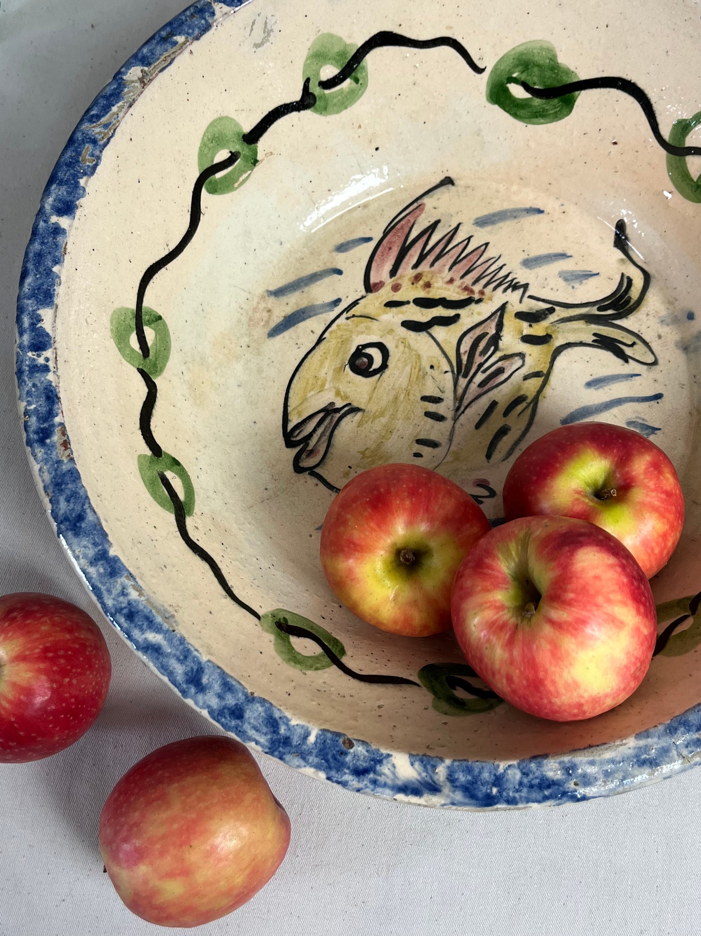 French Terracotta Bowl.