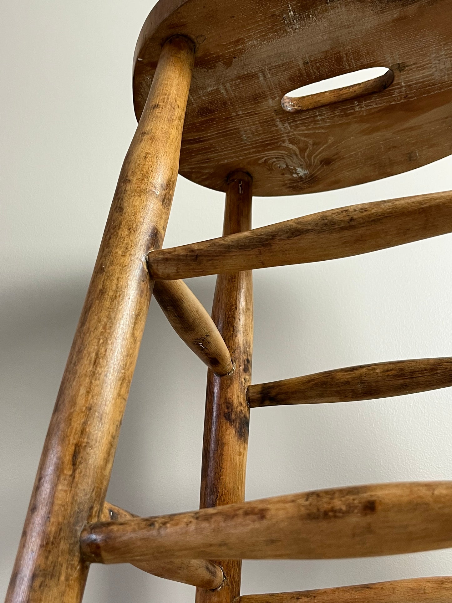 Elm and Ash Stool.