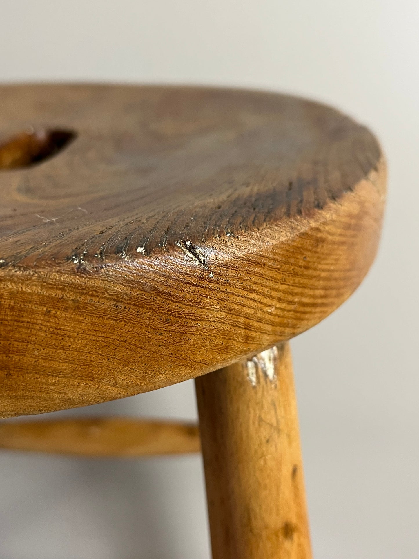Elm and Ash Stool.
