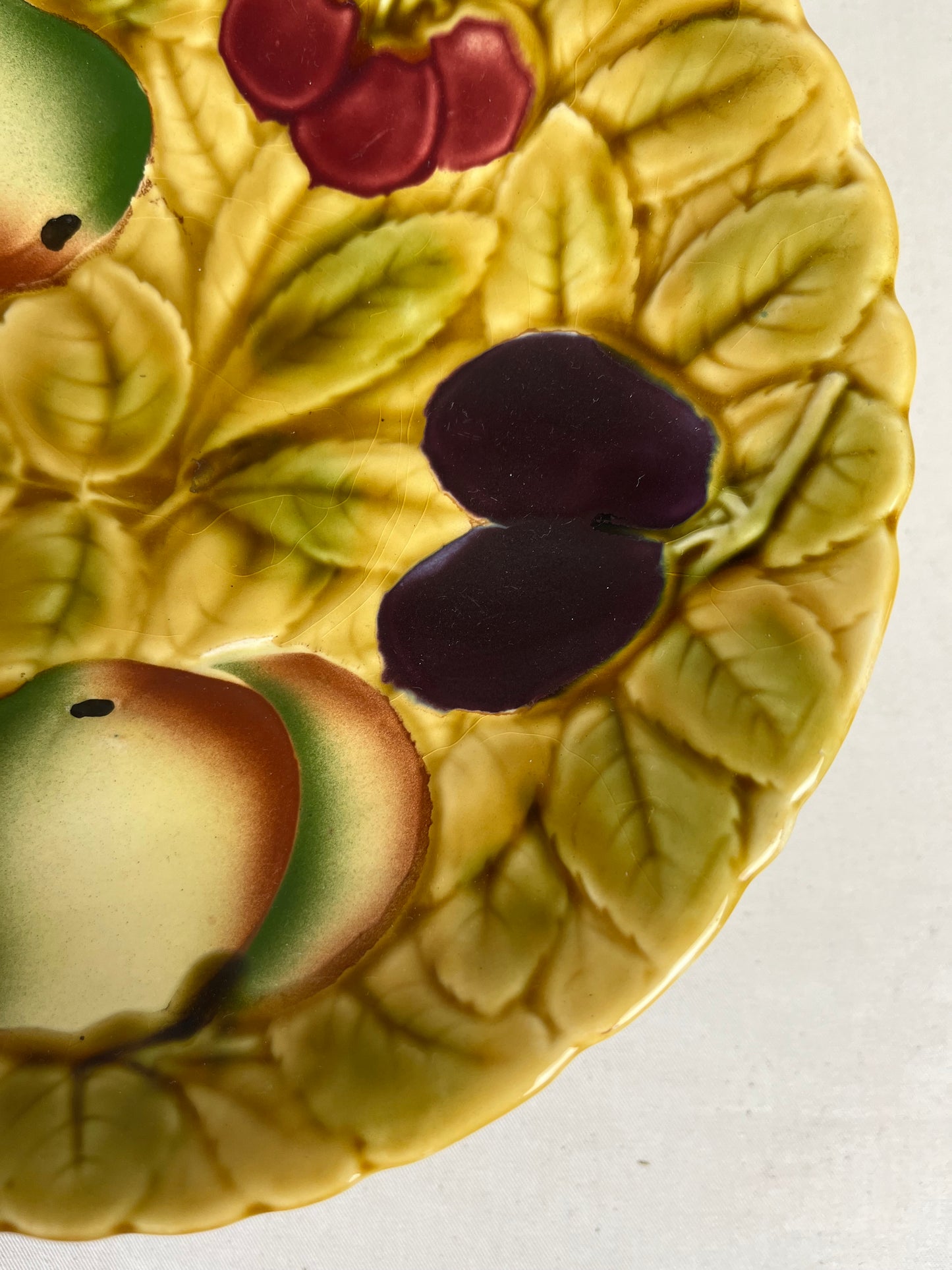 French Majolica Comport.