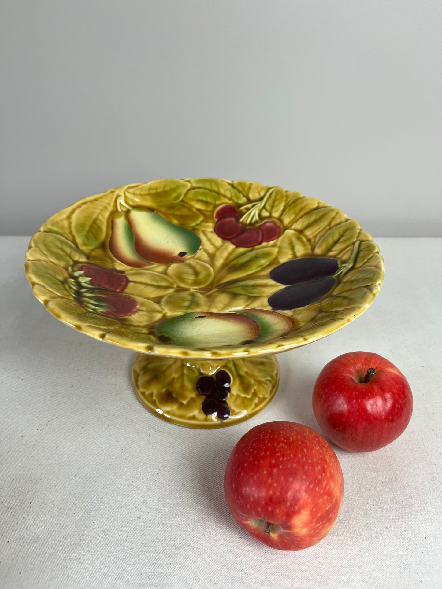 French Majolica Comport.