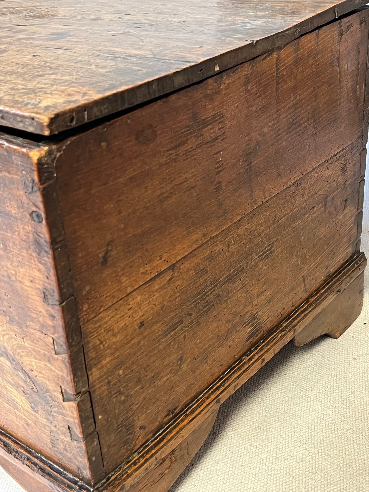 Georgian Elm Coffer.