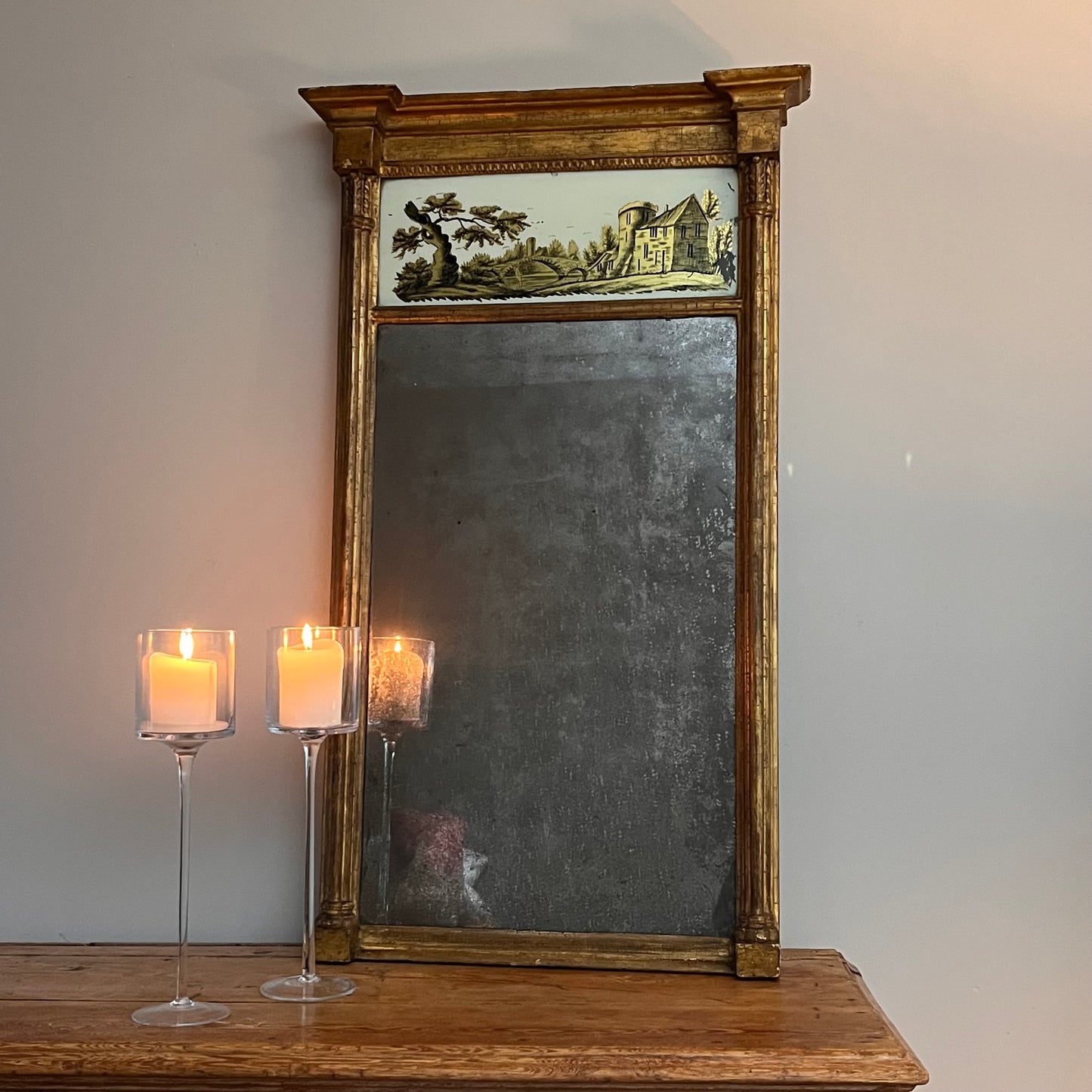 George III Pier Mirror.