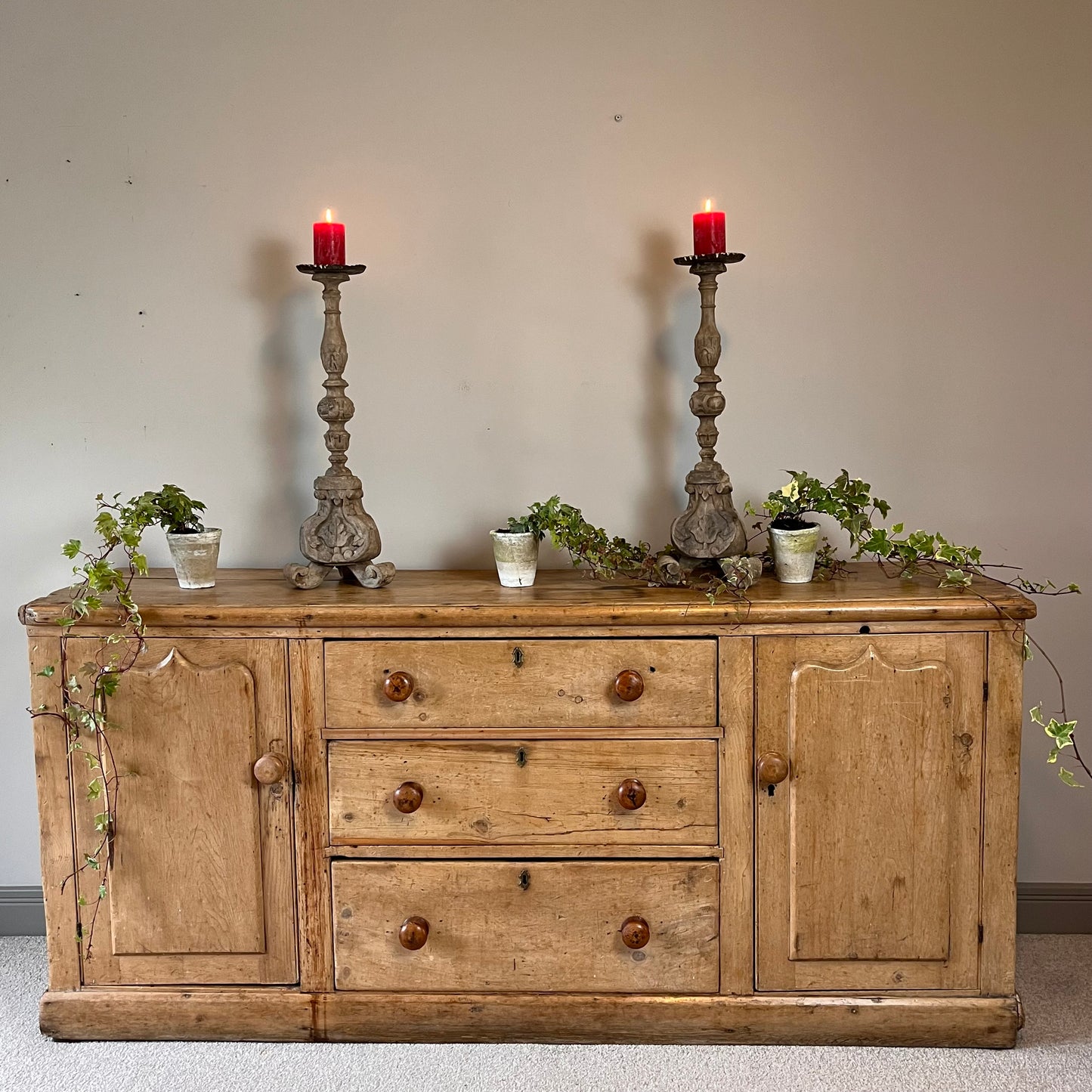 Pine Dresser Base.