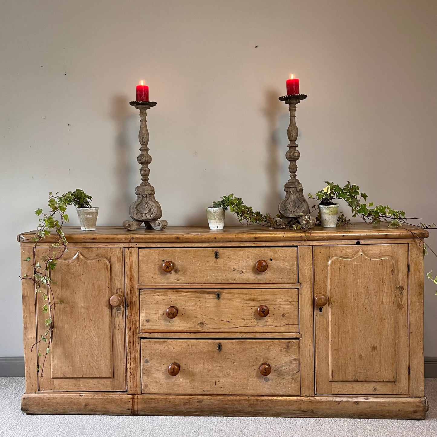 Pine Dresser Base.