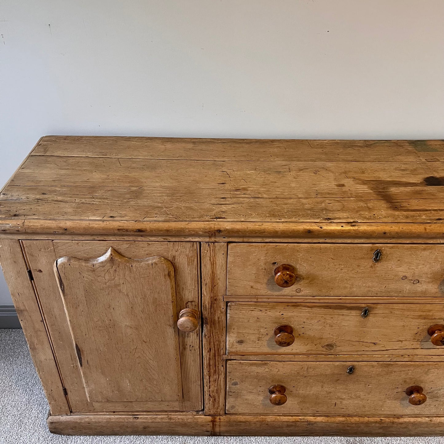 Pine Dresser Base.