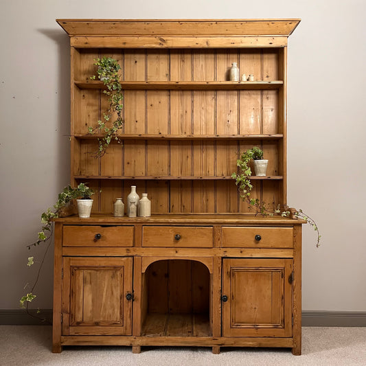 Country Farm House Pine Dresser.