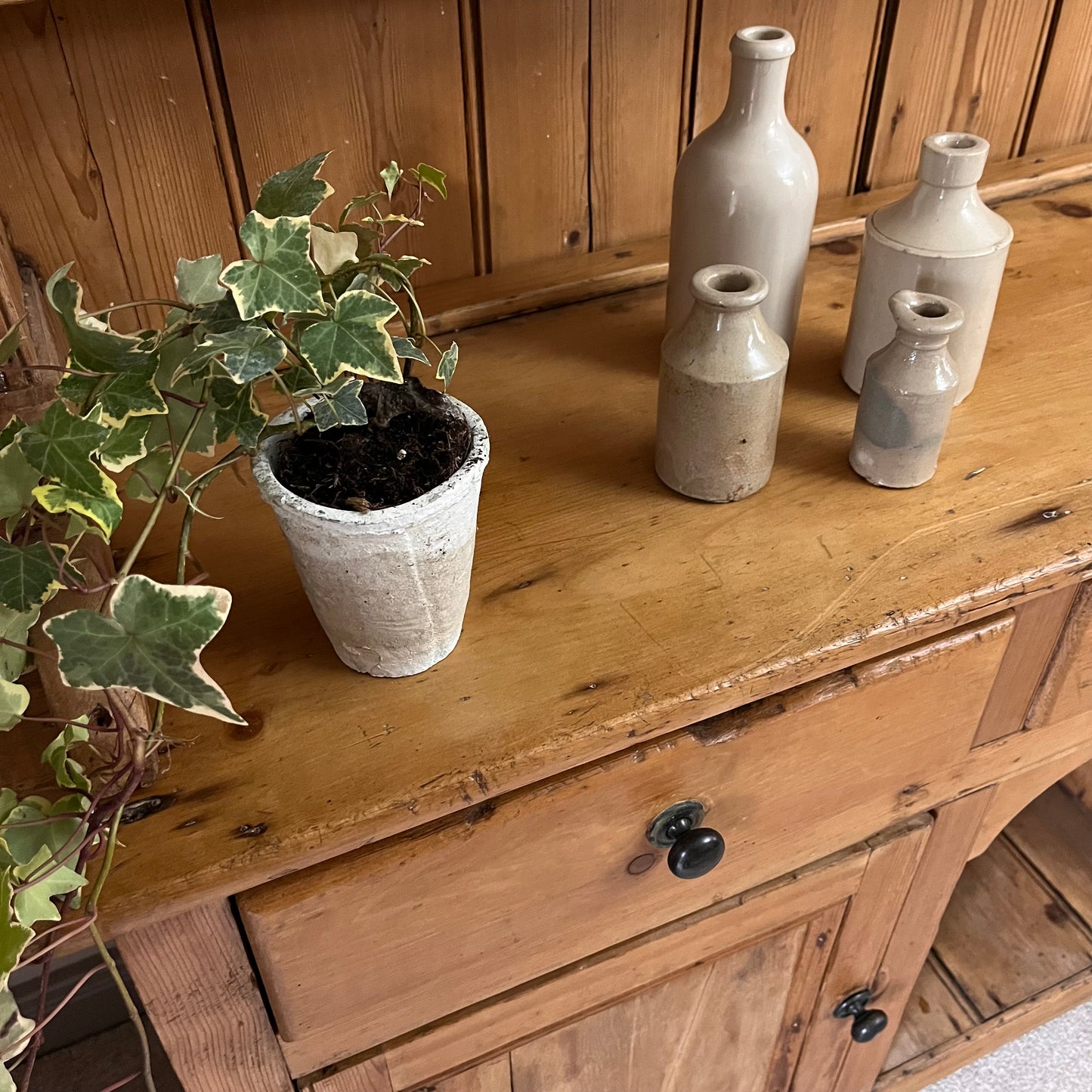 Country Farm House Pine Dresser.