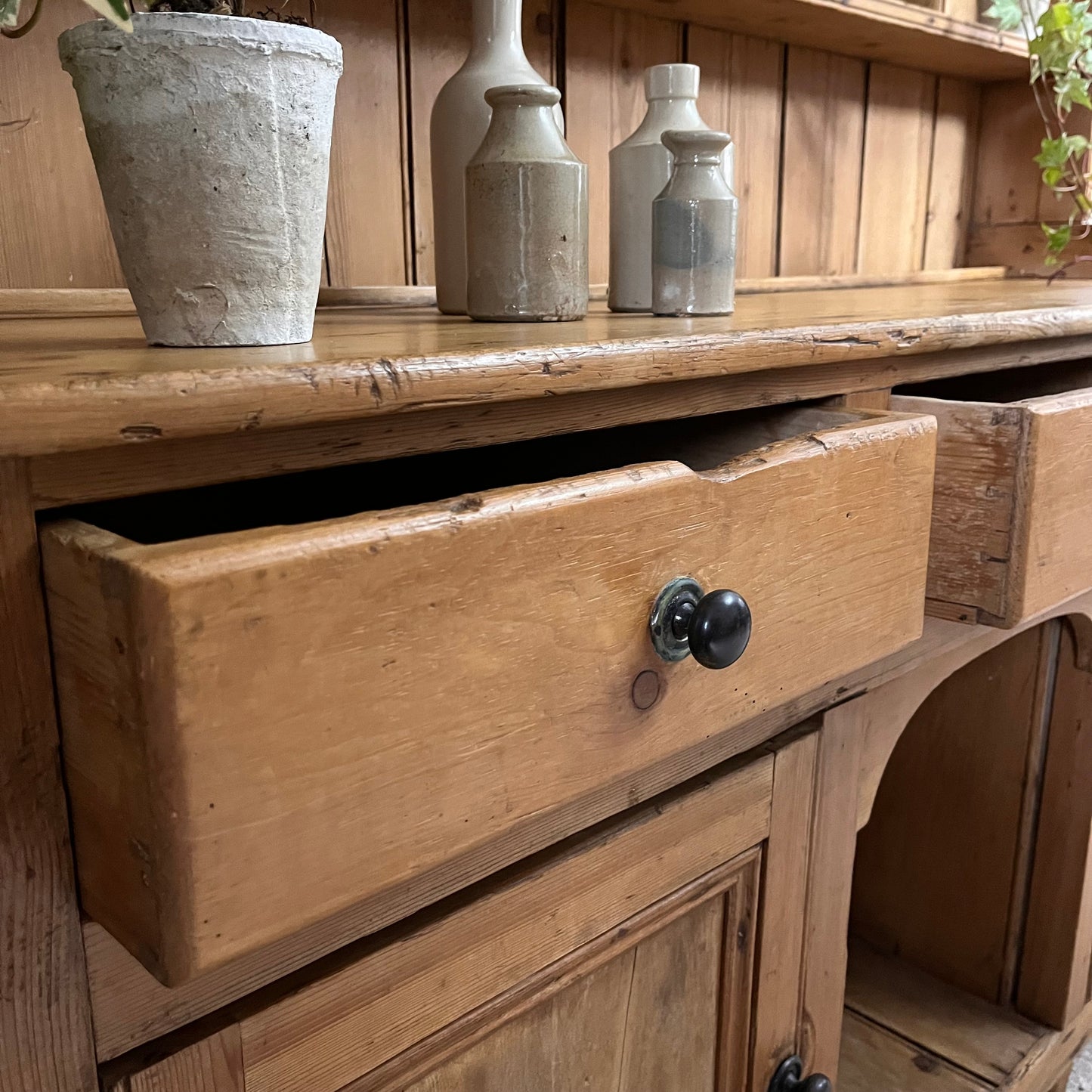 Country Farm House Pine Dresser.