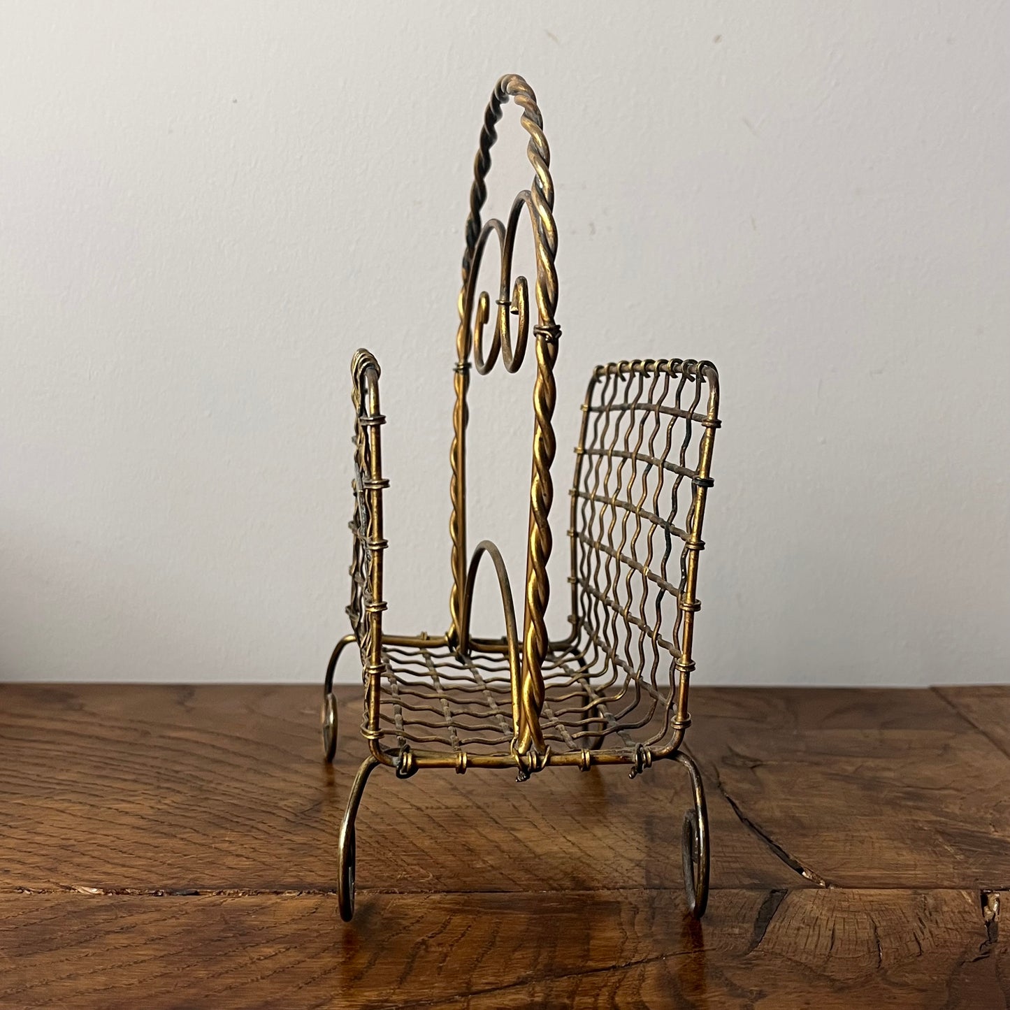 Wire Work Letter Rack.