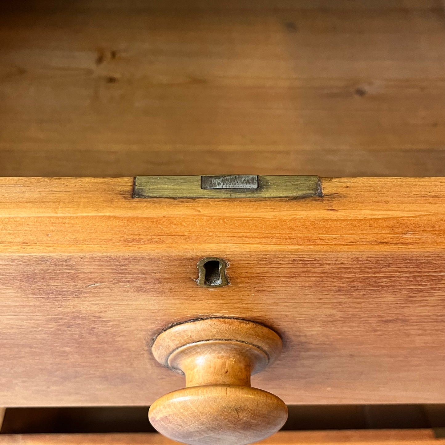 Pine Chest Of Drawers.