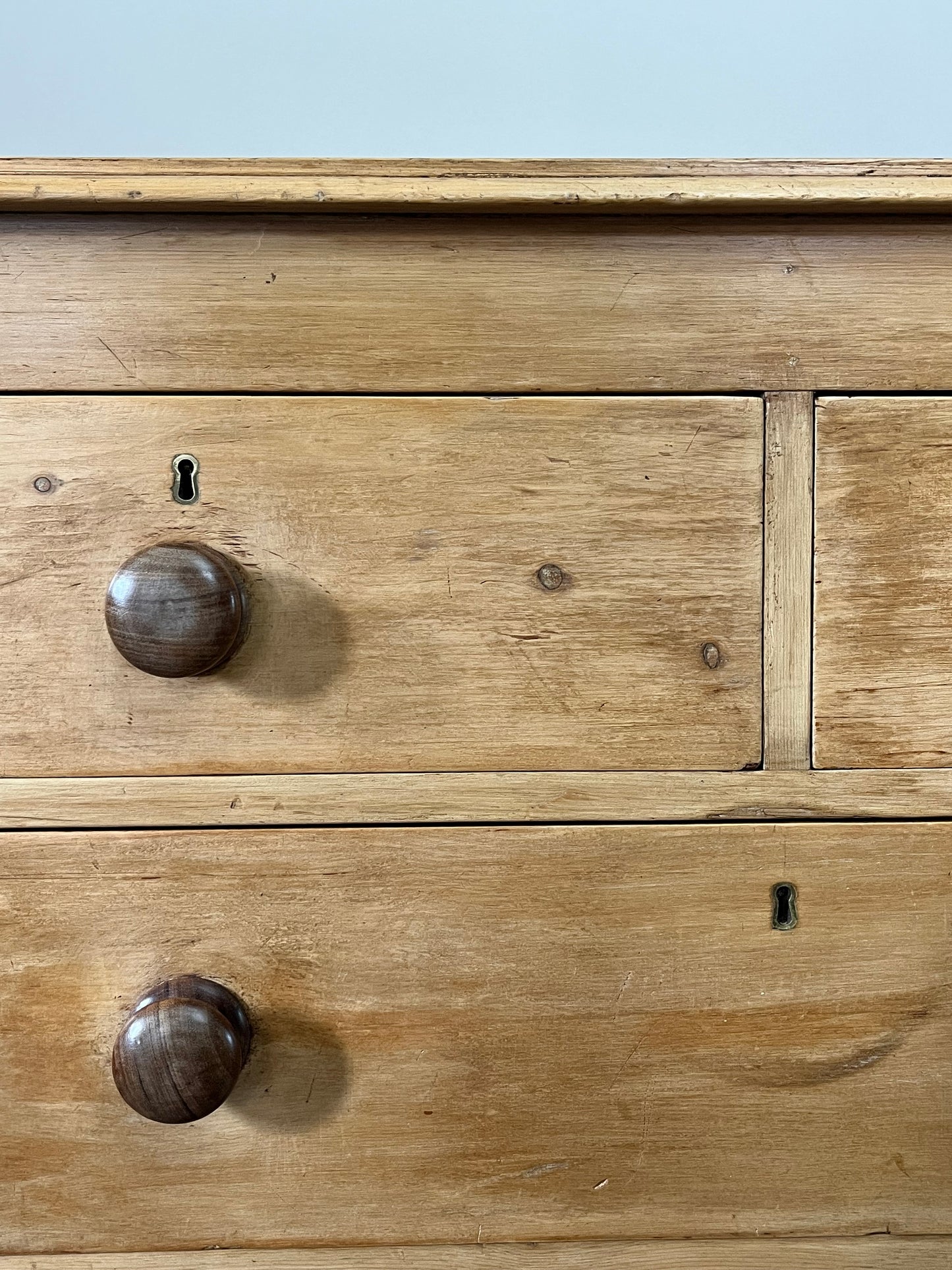 Pine Chest Of Drawers.