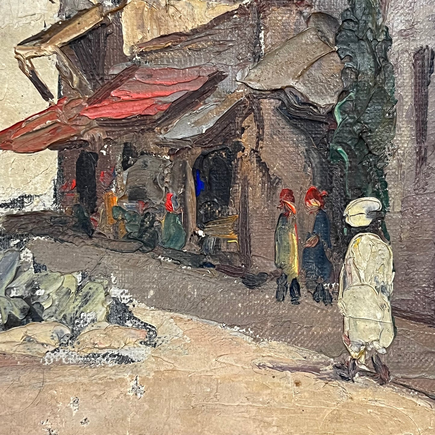 Marrakesh Oil On Canvas.