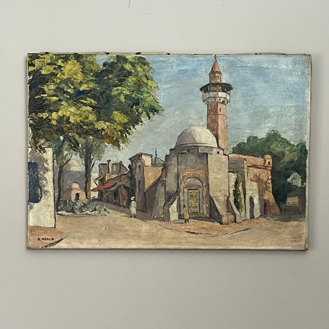 Marrakesh Oil On Canvas.