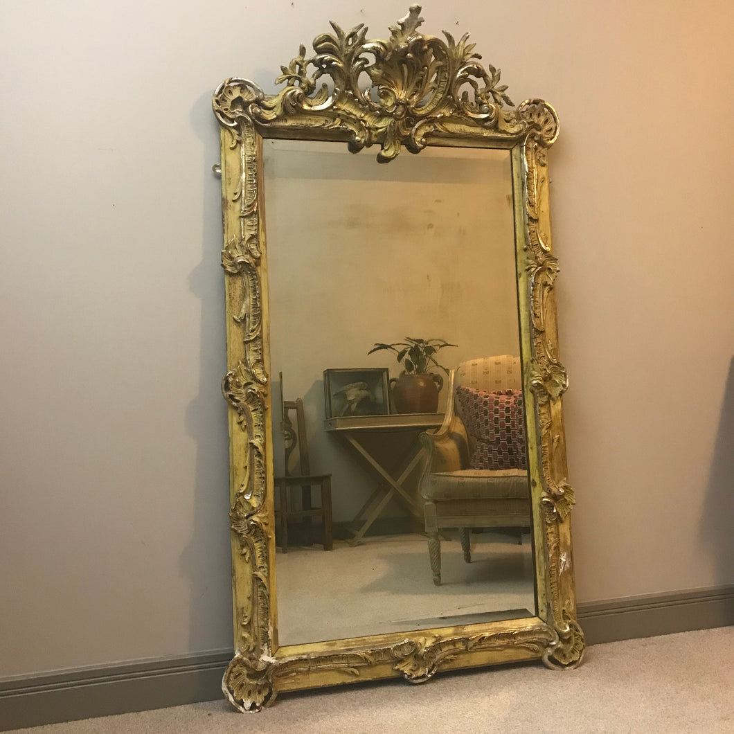Stunning 19th Century French Mirror.