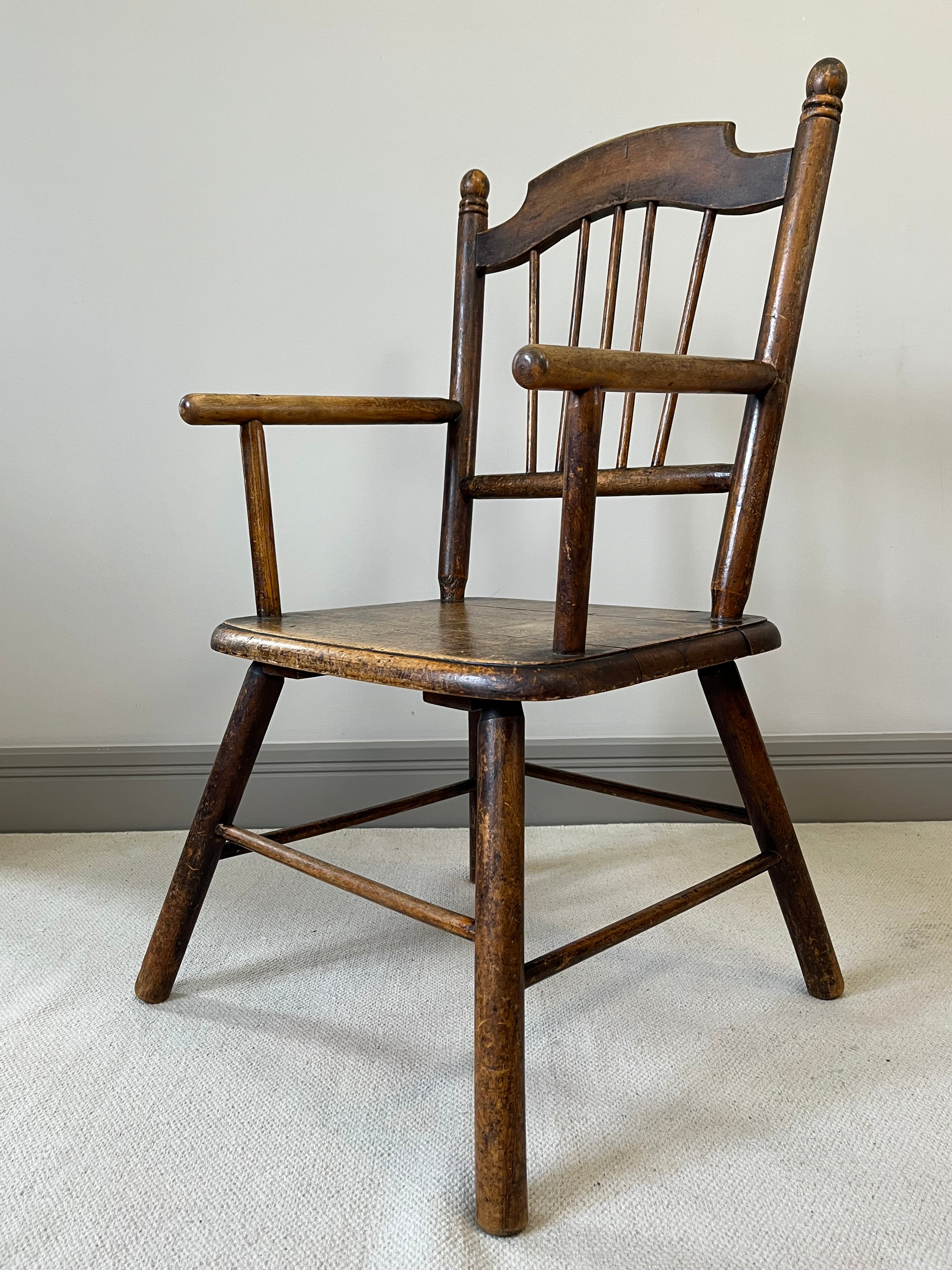 Beech Child's Chair. Crocker and Co