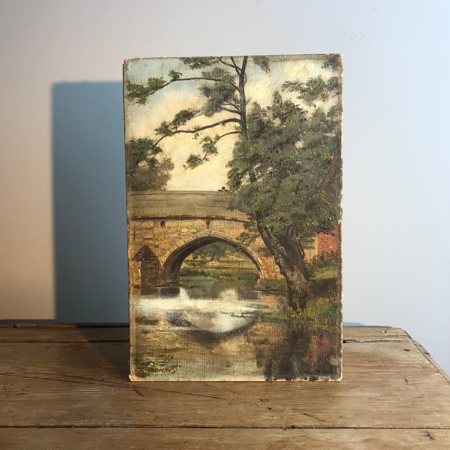 Man on Bridge.