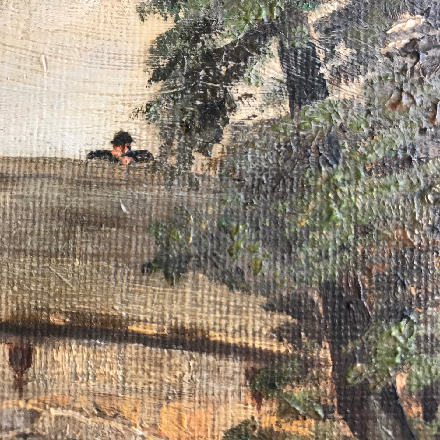 Man on Bridge.