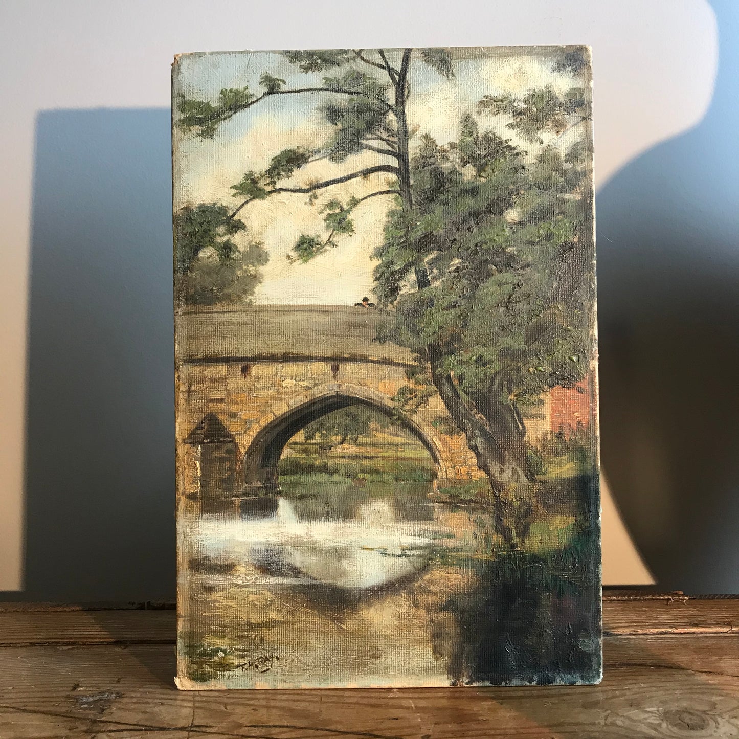 Man on Bridge.