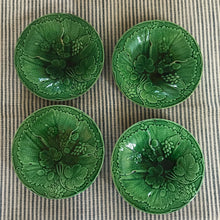Load image into Gallery viewer, Set of Four Majolica Plates.
