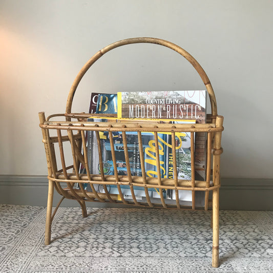 Bamboo Magazine Rack.