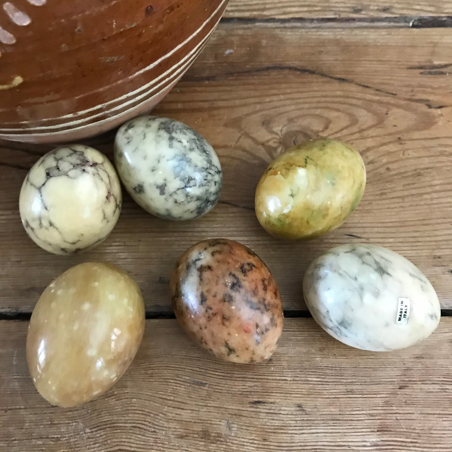 Italian Alabaster Eggs