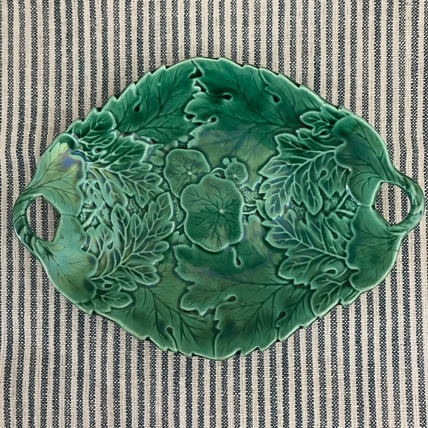 Majolica Serving Plate.