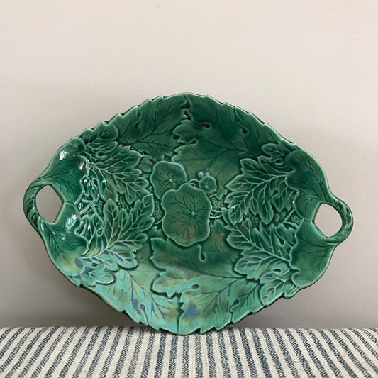Majolica Serving Plate.