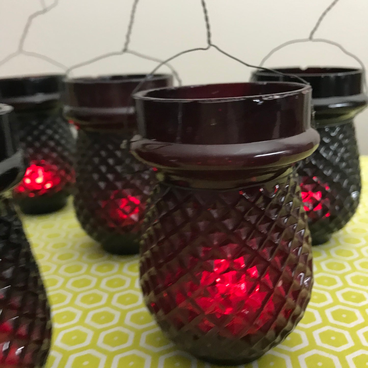 Ruby Red Fairy Lights.