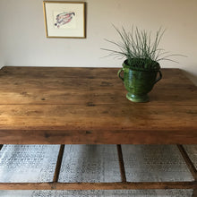 Load image into Gallery viewer, Country Farmhouse Pine Refectory / Prep Table.
