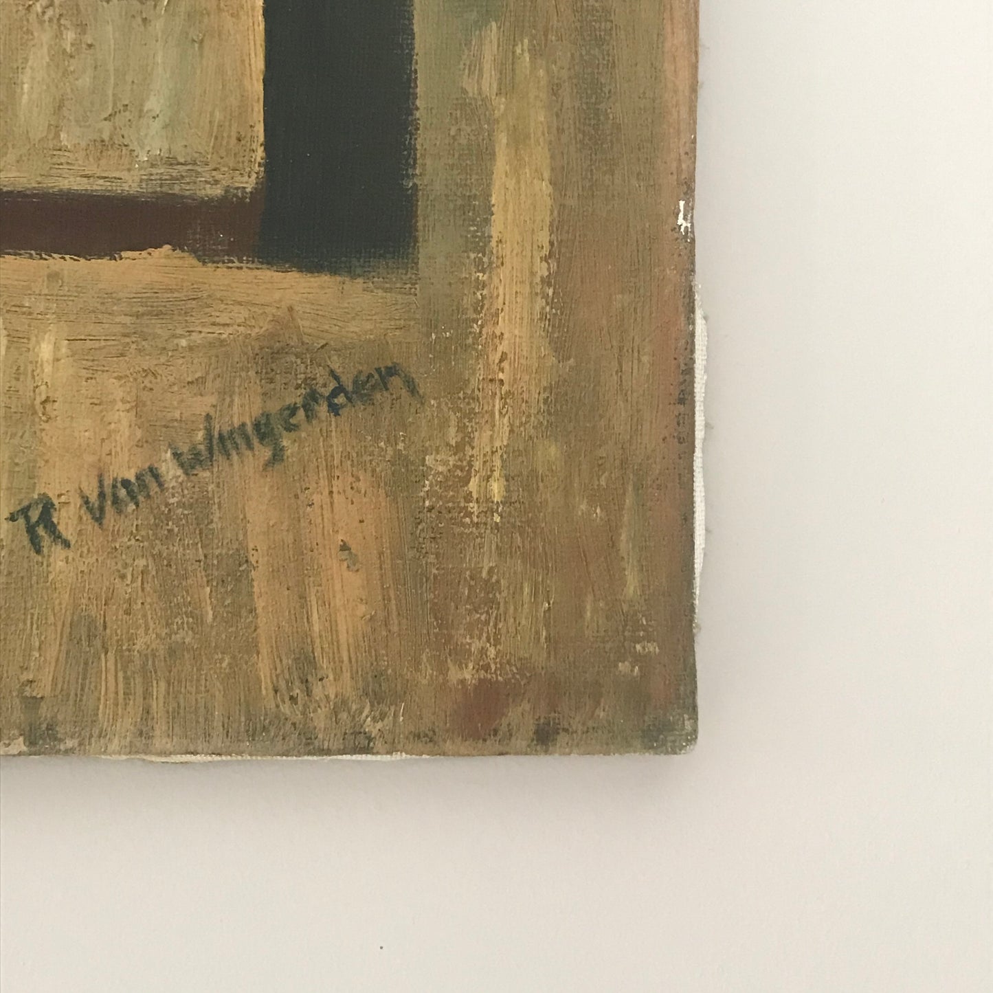 Oil On Canvas.